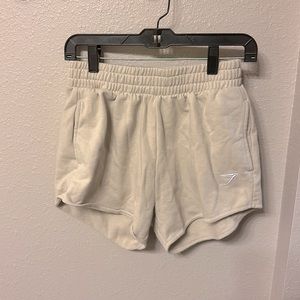 gymshark tan shorts